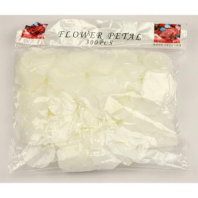 Лепестки роз (белые) 300шт