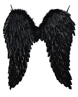 Крылья Амура черные 70х54