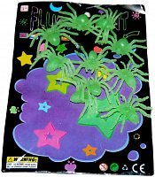 Набор пауков разноцветные