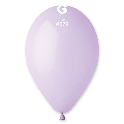 Воздушный шар пастель лиловый 12"