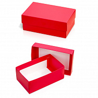 Тематические вечеринки|Блогерская вечеринка|Коробка складная 23х14х9 см (красная)
