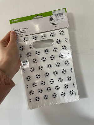 Набор пакетов для подарков Футбол 8