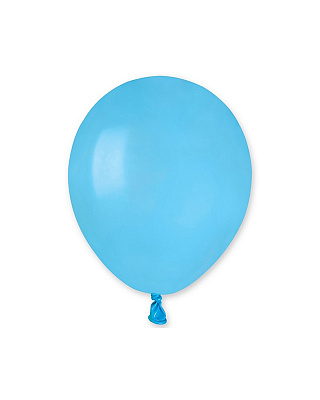 Воздушный шар пастель светло-голубой 5"