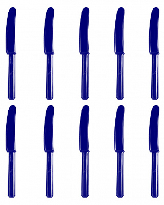 Набор ножей (синие)