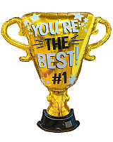 Шар фигура кубок Ты лучший 84 см