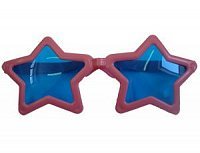 Очки гигант Звезды (розовые)