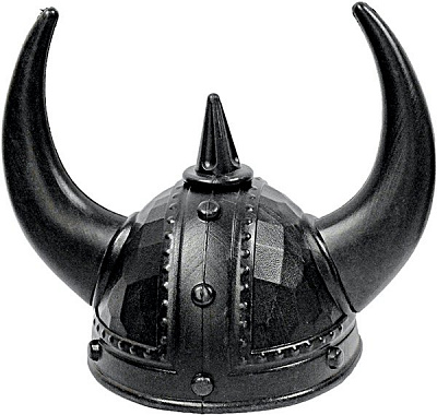 Шлем викинга (черный)