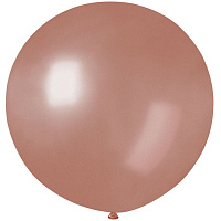 Воздушный шар 27" розовое золото