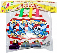 День Рождения|Пираты|Pirate Party|Дудки праздничные Pirate Party