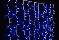 Гірлянда штора 2х3м синя