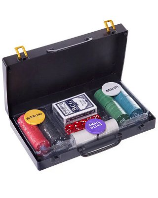 Покерный набор Кейс 200 (пластик)