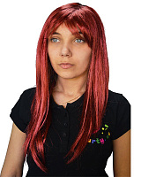 Перука довга пряма (каштанова)