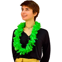 Тематичні вечірки|Гавайская вечеринка|Леї гавайські та намисто|Гавайські леї Мауї (зелені)