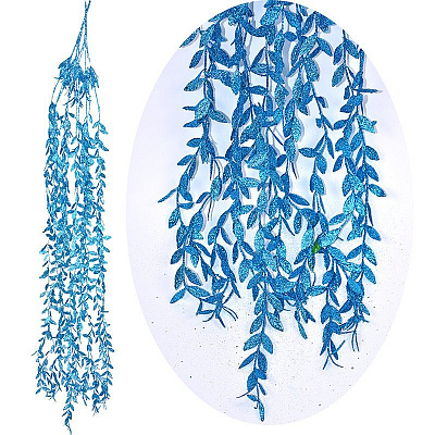 Ветки декоративные (синие) 2