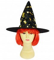Ковпак відьми Кажани (золотий)