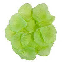 Лепестки роз мини 100 (салатовые) Лепестки роз мини 100 (салатовые)