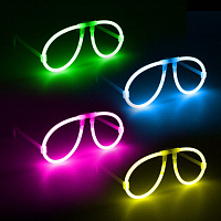 Товары для праздника|Светящиеся палочки|Светящиеся очки (сборные)