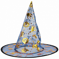 Шляпа ведьмы Тыквы (синяя) Шляпа ведьмы Тыквы (синяя)