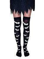 Чулки Летучая мышь (черно-белые)