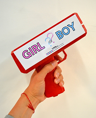 Гендерный пистолет Boy or Girl