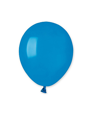 Воздушный шар пастель голубой 5"