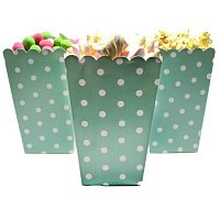 Коробочка для сладостей Горошек (мятный) 5 шт Коробочка для сладостей Горошек (мятный) 5 шт