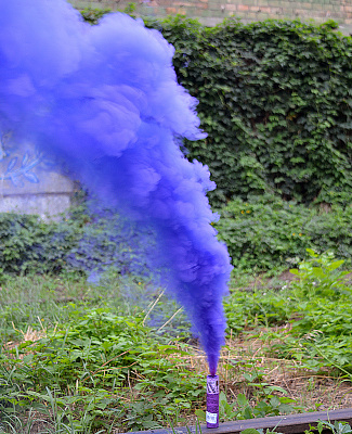 Цветной дым (фиолетовый)