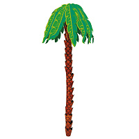 Тематические вечеринки|Гавайская вечеринка|Декорация пальма 3D 2.4 м.