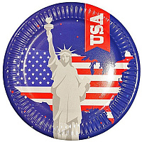 Тарелки США 10 шт