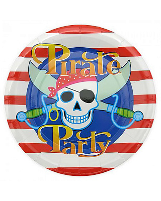 Тарелки Pirate Party 23см