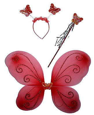 Набор Фея-бабочка (красный)
