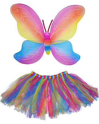 Набор Бабочка-радуга с юбочкой