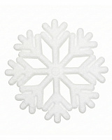 Снежинка пенопласт 15см (уценка)