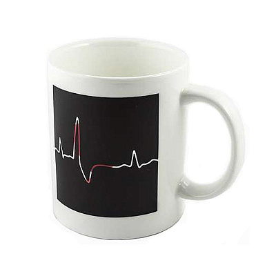 Чашка Кардіограма серця