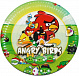 Тарелки праздничные Angry Birds 6 шт