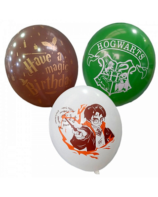 Воздушный шар Гарри Поттер цветной 30см