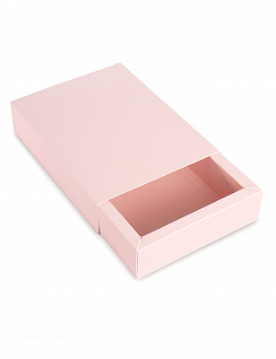 Коробка складная 24х18х5 см (розовая)