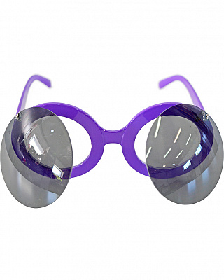 Очки с двойными стеклами (фиолетовые)