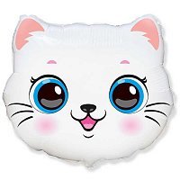 Шар фигура Голова Кошки 53х56см Шар фигура Голова Кошки 53х56см