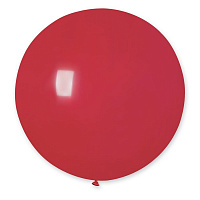 Воздушный шар 27" красный