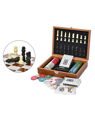 Покерный набор с шахматами