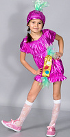 Товары для праздника|Детские карнавальные костюмы|Костюмы для девочек|Костюм Конфетка парча (Патик),р.32-34