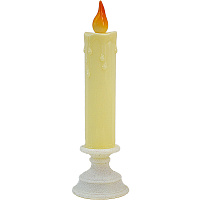 Праздники|Сервировка новогоднего стола|Свечи|Свеча Led длинная (белая) 24см