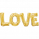 Надпись фольга Love (золото)