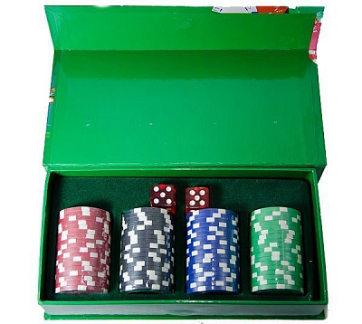 Покерний набір 72 фішки (коробка)