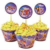 Топперы для кексов Трансформеры