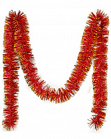 Мишура красно-золотая