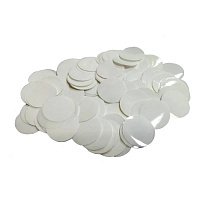 Конфетті кола білі 50 гр 23 мм