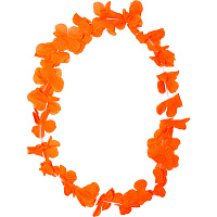 ||Леи гавайские эконом (оранжевые)