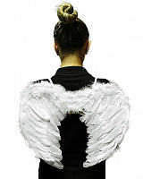 Крила янгола білі 45х35 см